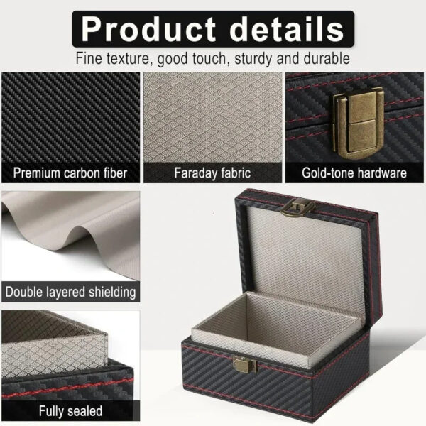 Anti Theft Protector Radiation-proof Mobile Phone Box Car Keyless Signal
